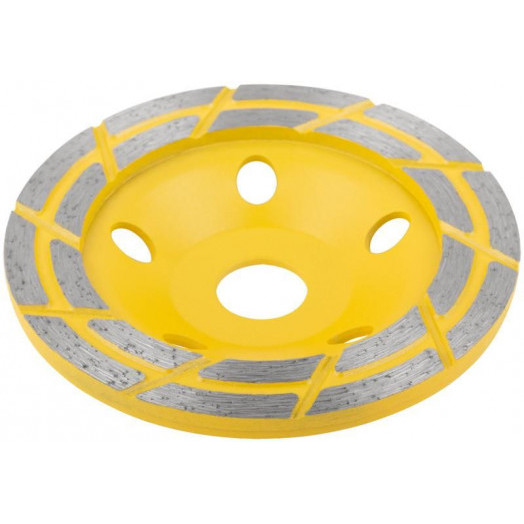 Диск алмазный шлифовальный посадочный d22.2мм два ряда сегментов 125мм FIT 39522