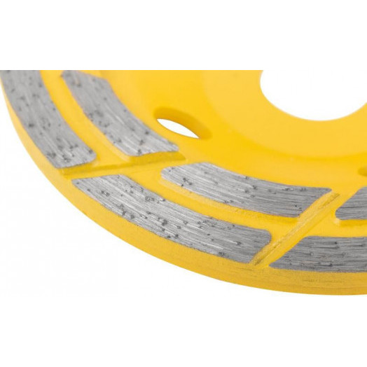 Диск алмазный шлифовальный посадочный d22.2мм два ряда сегментов 125мм FIT 39522