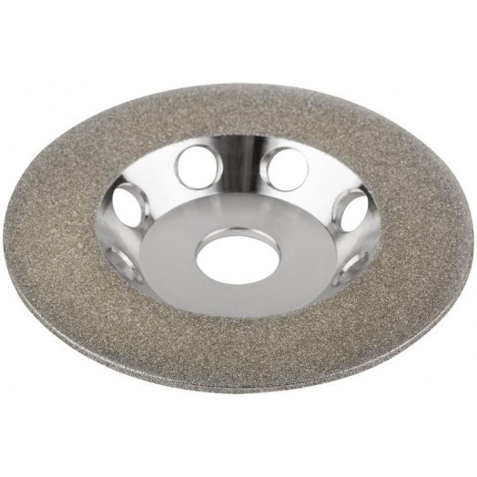 Диск алмазный шлифовальный по с кафелю/керамограниту/стеклу посад. диам. 22.2мм сплошной 125мм FIT 39523