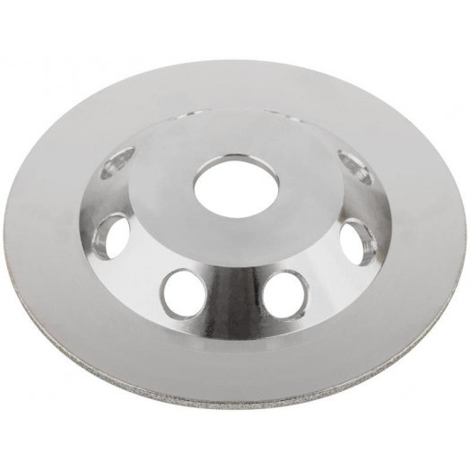 Диск алмазный шлифовальный по с кафелю/керамограниту/стеклу посад. диам. 22.2мм сплошной 125мм FIT 39523