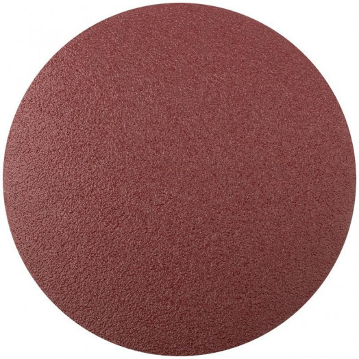 Круг шлифовальный сплошной (липучка) алюм./оксид 125мм Р 80 (уп.5шт) FIT 39654