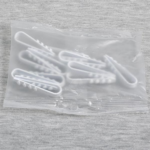 Дюбель-хомут для круглого кабеля 19-25мм бел. (уп.100шт) TOKOV ELECTRIC TKE-DH-19-25-C01