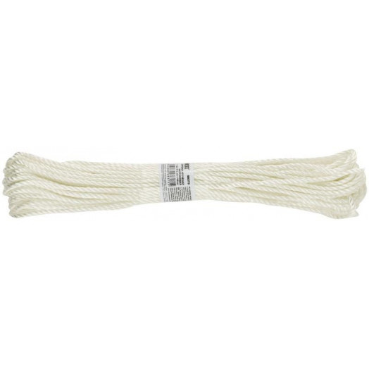 Веревка крученая капроновая 3ммх20м р/н=150кгс FIT 68373