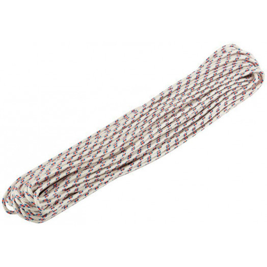 Фал капроновый плетеный 16-ти прядный с сердечником 3ммх20м р/н=160кгс FIT 68423