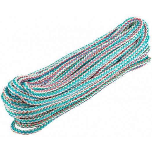 Веревка вязаная полипропиленовая 6ммх20м р/н=120кгс КУРС 68384