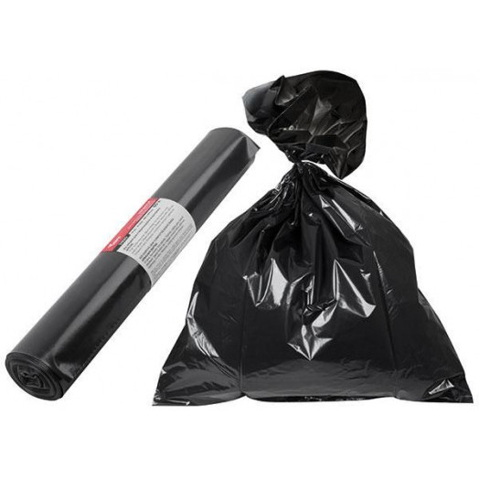 Мешок для строительного мусора ПВД прочные 240л 900х1400мм толщина 70мкм (уп.5шт) КУРС 11927