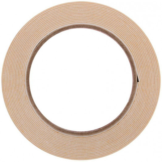 Лента монтажная клейкая на вспененной основе 12ммх5м черн. КУРС 11781