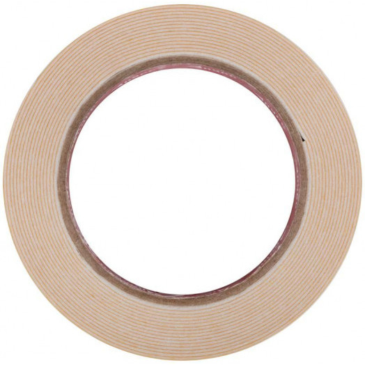 Лента монтажная клейкая на вспененной основе 25ммх5м черн. КУРС 11789