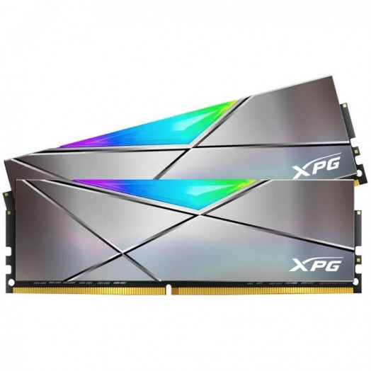 Модуль памяти 2Х8GB XPG SPECTRIX D50, DIMM DDR4, 3600 МГц, 28800 Мб/с, RGB