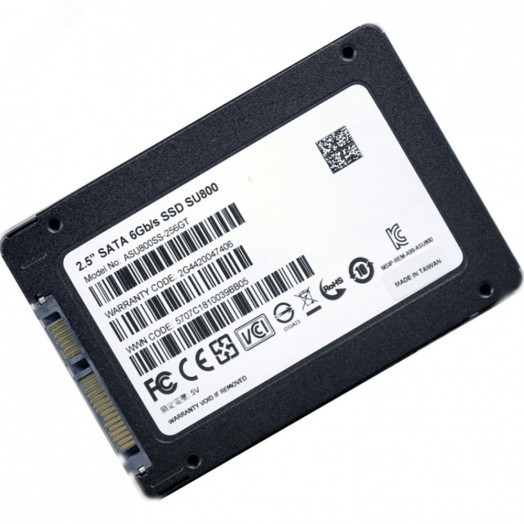 Накопитель SSD 2.5'' 512GB SU800, SATA III, 3D TLC NAND, 550/500 Мб/с
