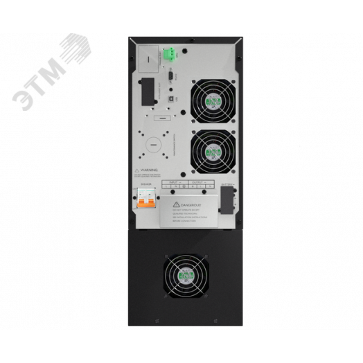 Источник бесперебойного питания Online, Tower 6000ВА/5400Вт. USB/RS-232/EPO/SNMP slot/Тerminal, без АКБ