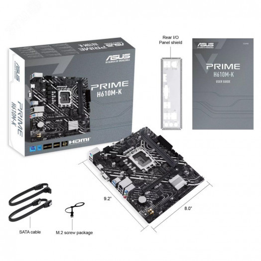 Материнская плата PRIME H610M-K, LGA1700, Intel H610, Micro ATX