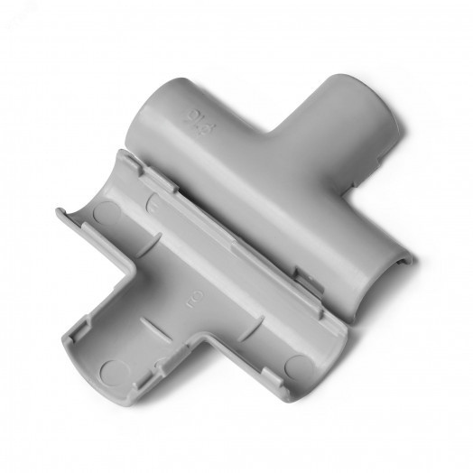 Тройник Т-образный соединительный для труб 25 мм, черн.