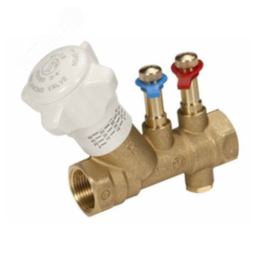 Клапан баланс авт лат R206C Ду20 Ру25 м/м Kvs5.5 нип R206BY004