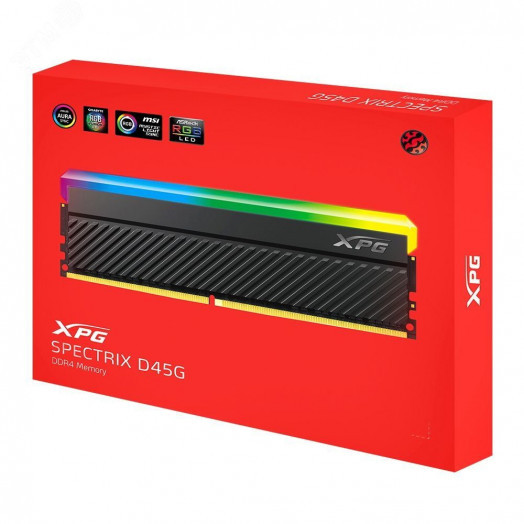 Модуль памяти 2Х8GB XPG GAMMIX D45, DIMM DDR4, 3600 МГц, 28800 Мб/с