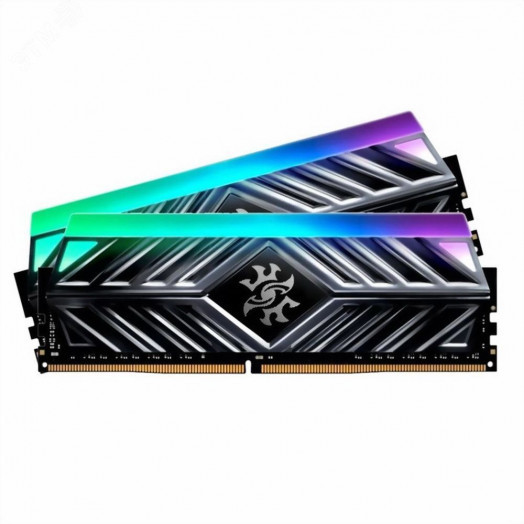 Модуль памяти 2х16GB XPG SPECTRIX D41, DIMM DDR4, 3600 МГц, 28800 Мб/с, RGB