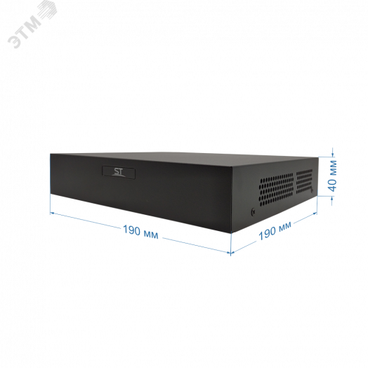 Видеорегистратор IP 10-канальный 5Mp 1 HDD