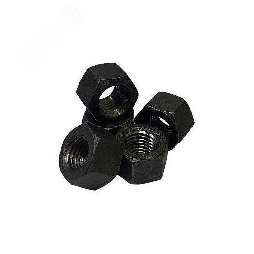 Гайка M12.7H.25 ОСТ 26-2041-96 шестигранная для фланцевых соединений