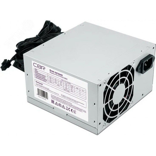 Блок питания для ПК ATX 450 Вт, 08 см. fan, 20+4pin/1х4pin/1хIDE/2хSATA, 1.2 м.