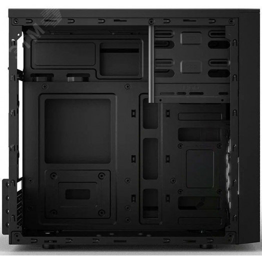 Корпус для ПК mATX Minitower RD873, БП 450Вт/120мм, 2хUSB 2.0, HD Audio+Mic, 1.2 м., черный