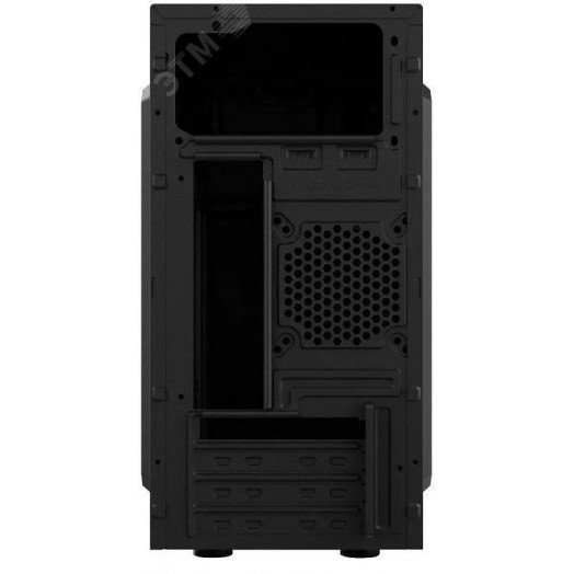Корпус для ПК mATX Minitower RD873, БП 450Вт/120мм, 2хUSB 2.0, HD Audio+Mic, 1.2 м., черный