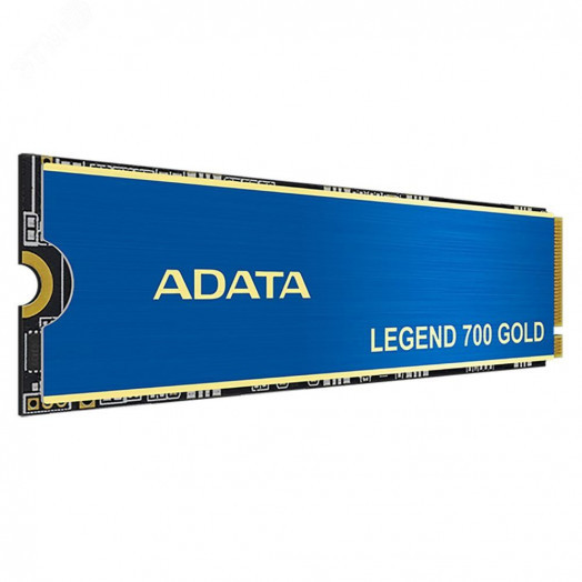 Накопитель SSD M.2 2280 512GB LEGEND 700 GOLD, NVMe, 3D TLC NAND, 2000/1600 Мб/с