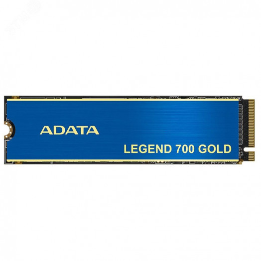 Накопитель SSD M.2 2280 512GB LEGEND 700 GOLD, NVMe, 3D TLC NAND, 2000/1600 Мб/с