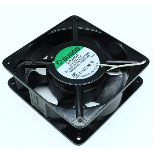 DP200A-2123XBL.GN, Вентилятор 220В AC, 2850об/мин, 120x120x38мм, 163.9 м3/час, 45 дб,