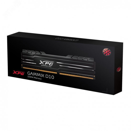 Модуль памяти 16GB XPG GAMMIX D10, DIMM DDR4, 3600 МГц, 28800 Мб/с