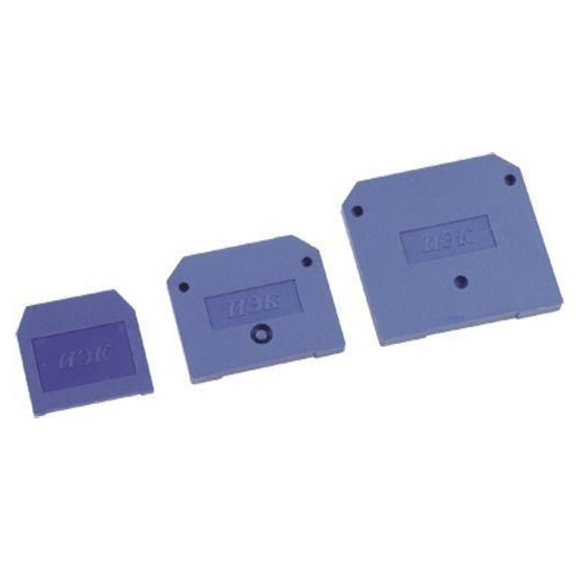 Заглушка для ЗНИ-10кв.мм (JXB70А) син. IEK YZN10D-ZGL-010-K07