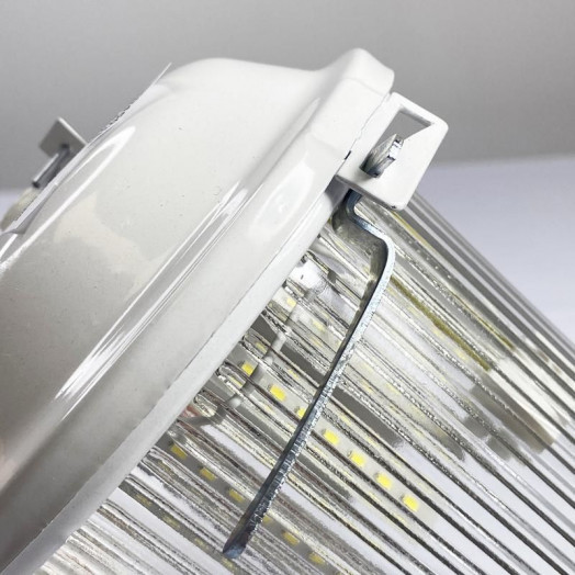 Светильник светодиодный ДПО 03-015-101 [351] СПЕЦСВЕТ "Желудь А" подвесной без решетки 220В 15Вт 6500К 1700лм УХЛ2 IP54 (груп.упак.) Элетех 1030450351