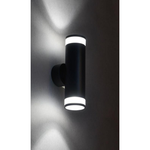 Светильник 4009 настенный под лампу 2хGU10 черн. IEK LT-UBB0-4009-GU10-2-K02