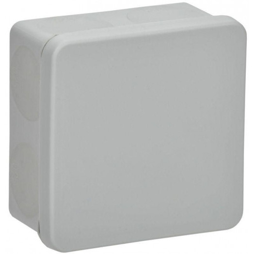 Коробка распаячная ОП КМ42455 100х100х50мм IP67 8 вводов сер. IEK UKO21-100-100-050-K41-66