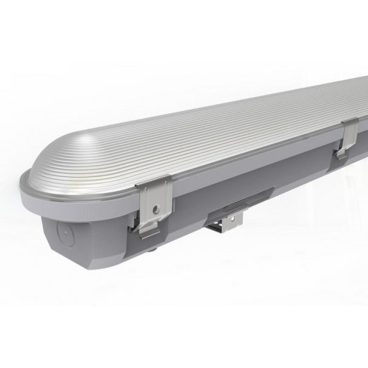 Светильник светодиодный ДСП WP 11 C 20W OP 865 L600 600х85х80мм 20Вт 6500К IP65 пылевлагозащ. бел. Русский Свет 15071123077