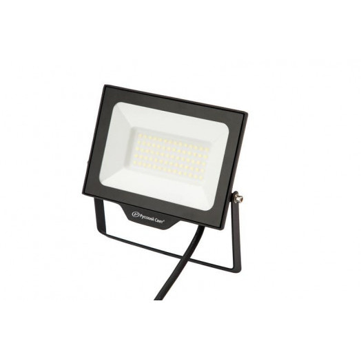 Прожектор светодиодный СДО FL 10 C 50W VW 840 BK CL 192х148х28мм 50Вт 4000К IP65 уличный черн. Русский Свет 15081023278