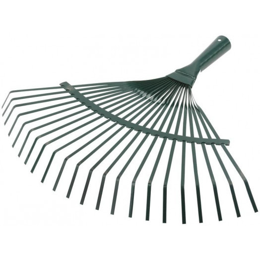 Грабли веерные пластинчатые 22 зуба 430мм FIT 77003