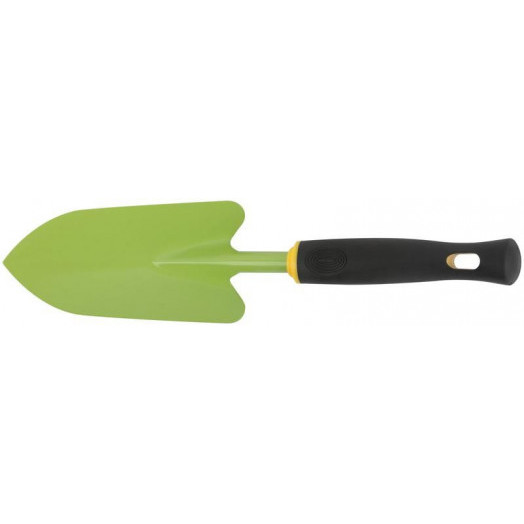 Совок посадочный широкий прорезиненная ручка 335мм FIT 77020