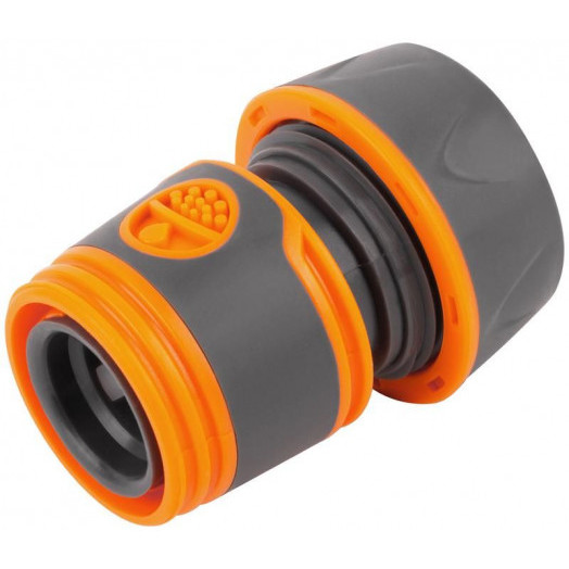 Соединитель двухкомпонентный с автостопом 3/4дюйм FIT 77744