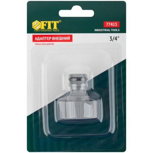 Адаптер внешний пластиковый 3/4дюйм FIT 77413