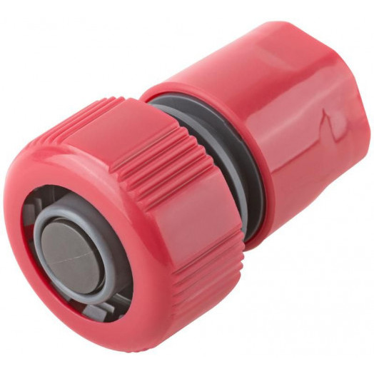 Соединитель пластиковый 3/4дюйм автостоп КУРС 76405