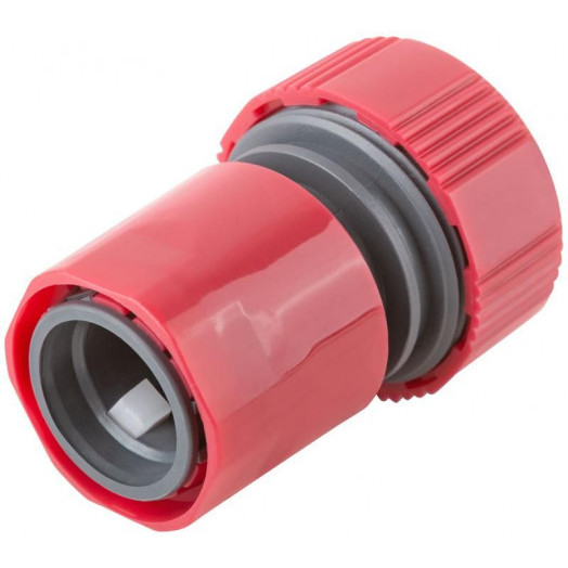 Соединитель пластиковый 3/4дюйм автостоп КУРС 76405