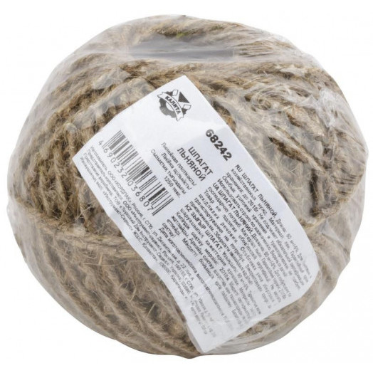 Шпагат льняной 1250 текс 60м КУРС 68242