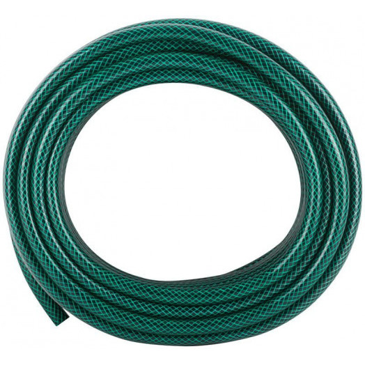 Шланг поливочный трехслойный армированный 1/2дюймх1.8ммх25м зел. КУРС 76305