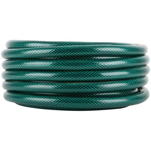 Шланг поливочный трехслойный армированный 3/4дюймх1.5ммх15м зел. КУРС 76307