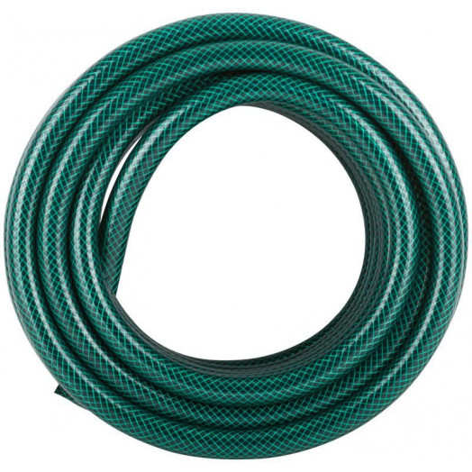 Шланг поливочный трехслойный армированный 3/4дюймх1.5ммх15м зел. КУРС 76307