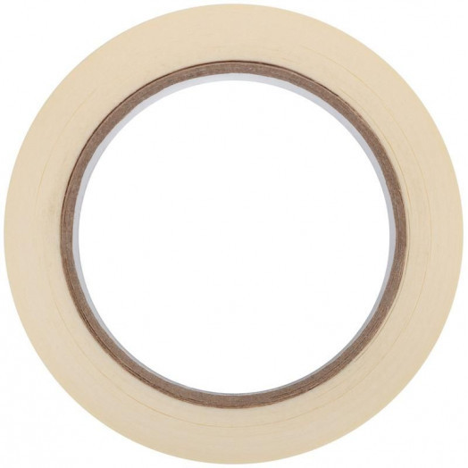 Лента малярная креппированная клейкая 19ммх50м КУРС 11292