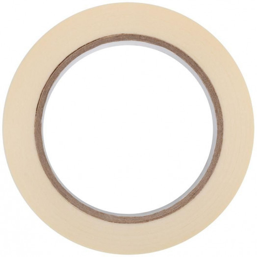 Лента малярная креппированная клейкая 25ммх50м КУРС 11294