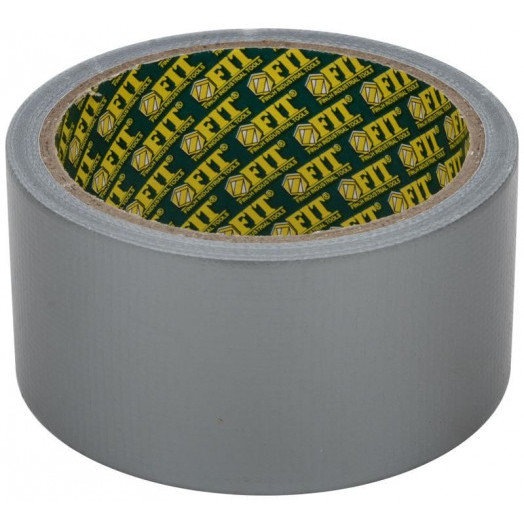 Лента клейкая универсальная армированная "Ductape" 48ммх10м FIT 11710