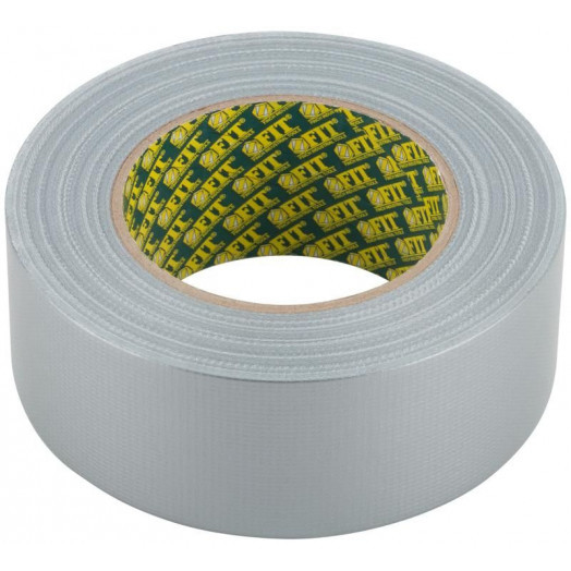 Лента клейкая универсальная армированная "Ductape" 48ммх50м FIT 11750