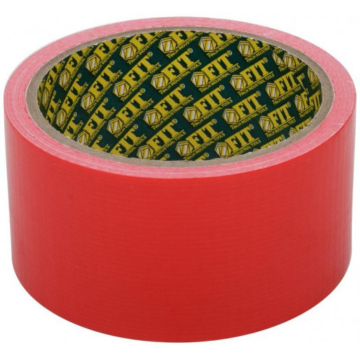 Лента клейкая универсальная армированная "Ductape" 48ммх10м красн. FIT 11772